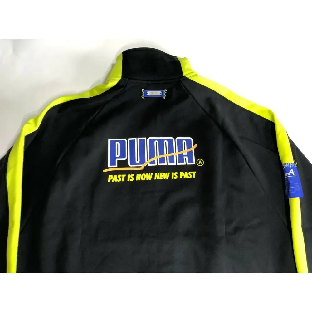 Puma x Ader T7 Men's Track Jacket Pant 95533 01Black/Neon Size M NWT